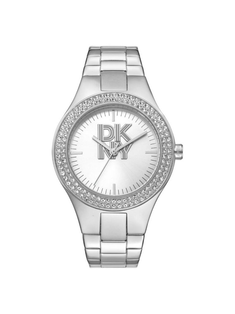 NWT DKNY Fashion Silver-tone Dial Ladies Watch